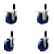 Service Caster 5'' Solid Poly Swivel 1-1/8'' Expanding Stem Caster Set 2 Total Lock Brakes, 4PK SCC-EXTTL20S514-SPUS-2-S-2-118 - alternate 1